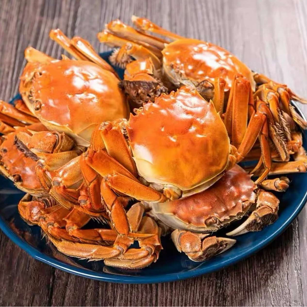 【活蟹】盘锦河蟹【全公蟹】 2两-1.7两/只，2斤， 顺丰 死蟹按只赔