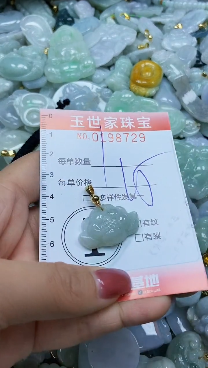 【闪购商品】翡翠颈饰未镶嵌闪购0198729