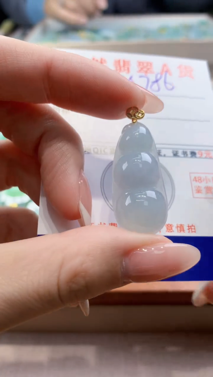 颈饰未镶嵌翡翠天然缅甸a货翡翠