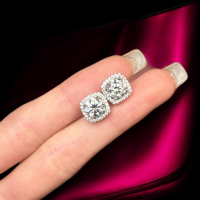 瑾萱矿区高订399-典藏D色FL精切版925银耳钉