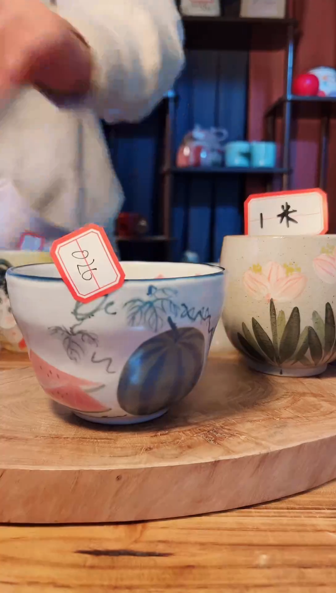 【闪购商品】瓷片景德镇斗笠 136上车了 上车了