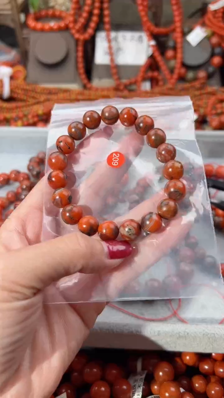 【闪购商品】南红玛瑙手串未镶嵌11