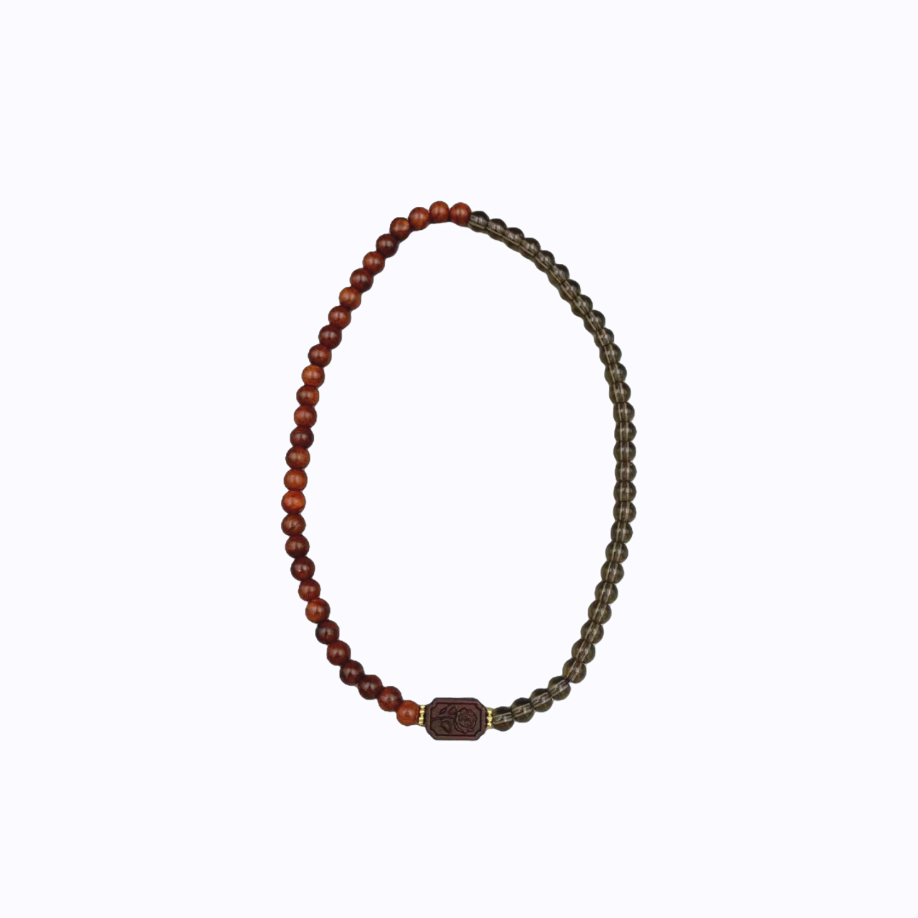 茶水晶双圈手串 A28-674