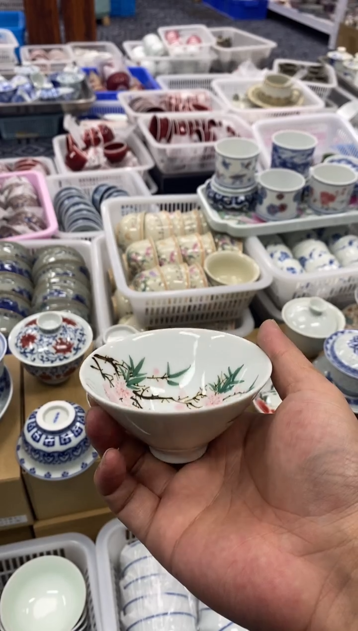 摆件陶景德陶瓷茶具容量约80