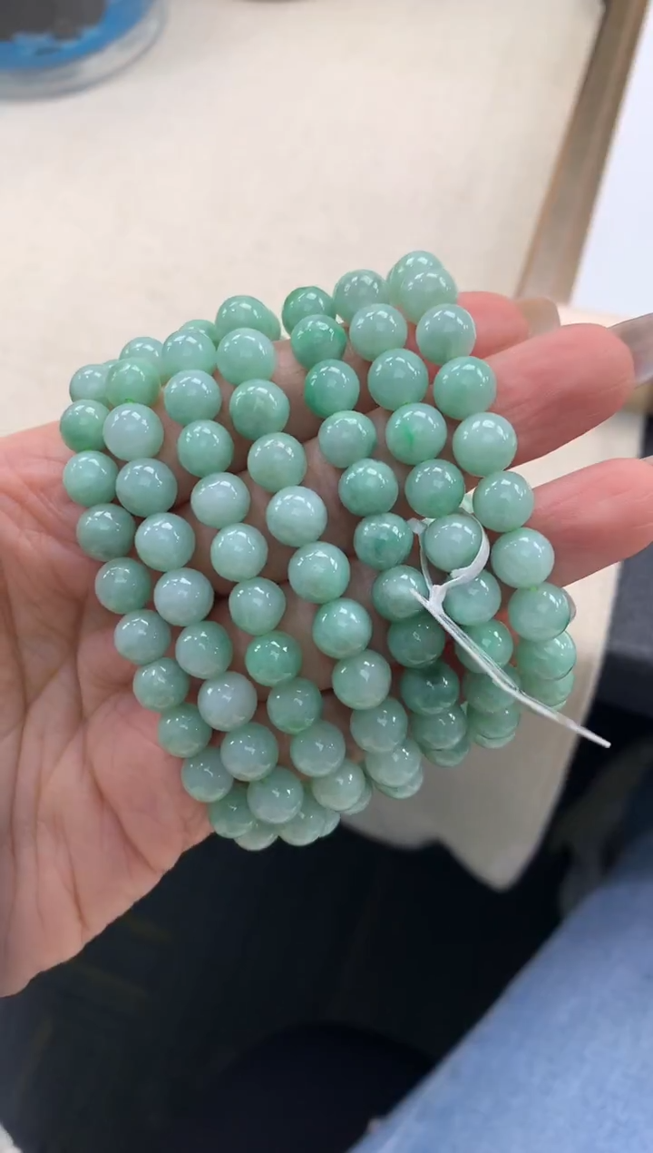 未镶嵌手串翡翠FC406 翡翠手串 多样性发其一