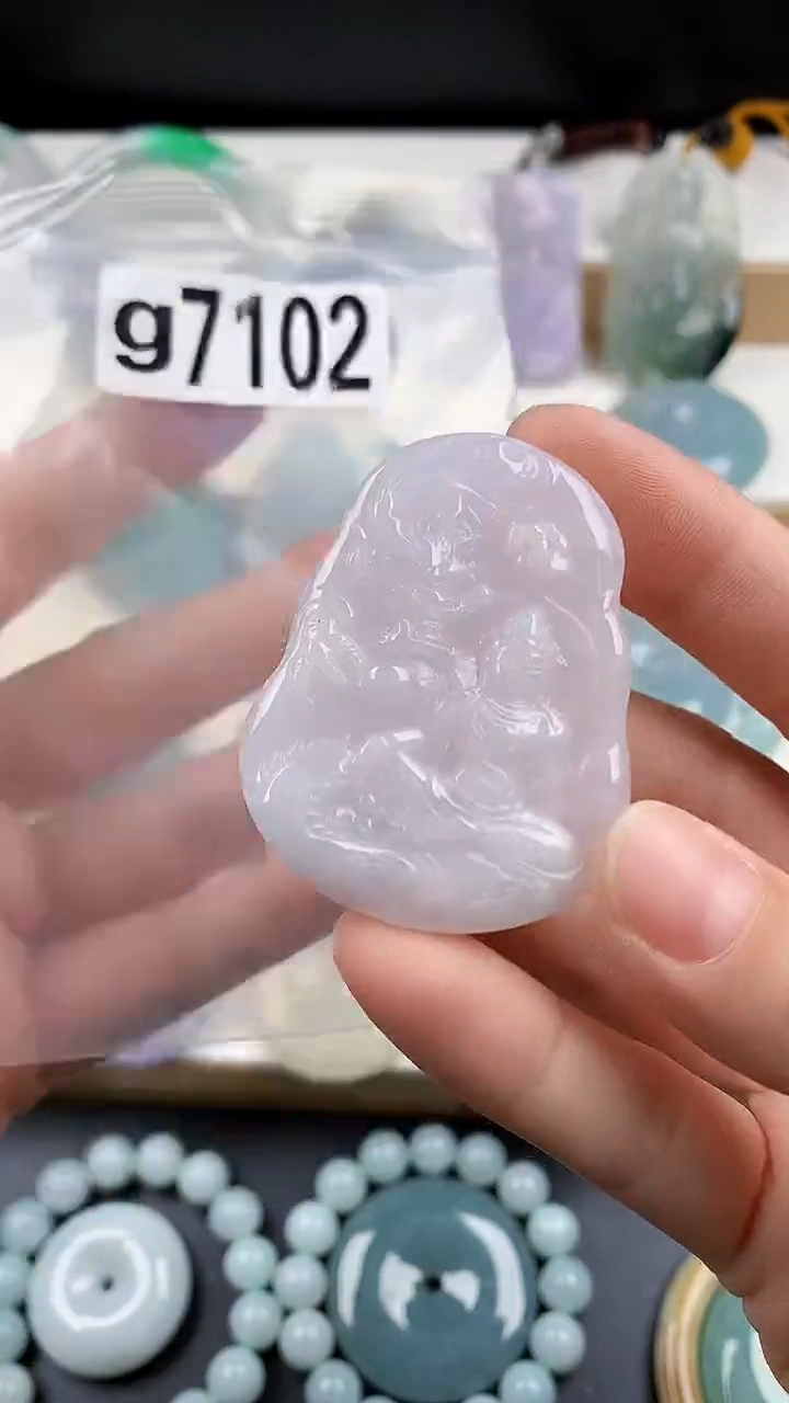 颈饰未镶嵌翡翠天然翡翠吊坠挂件