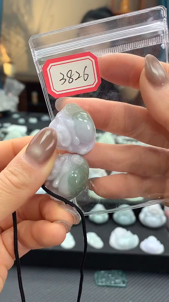 颈饰未镶嵌翡翠佛公 3826多样性发一件