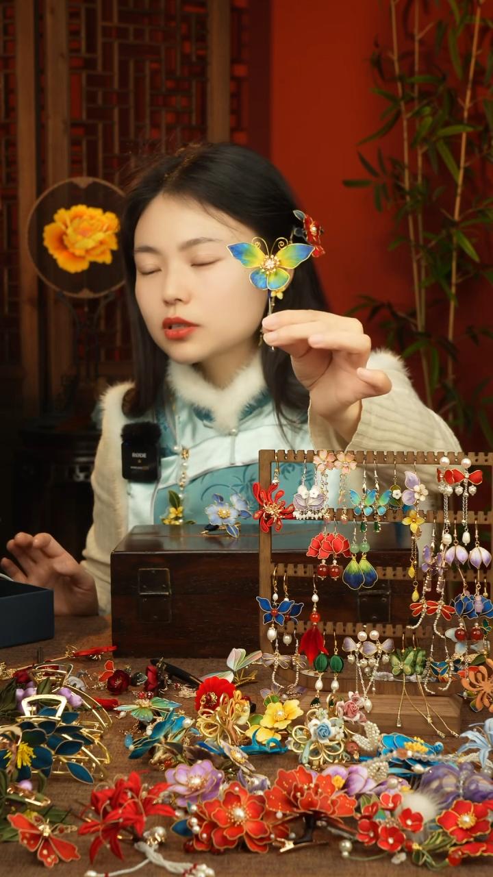 【闪购商品】刺绣纯手工非遗国风饰品