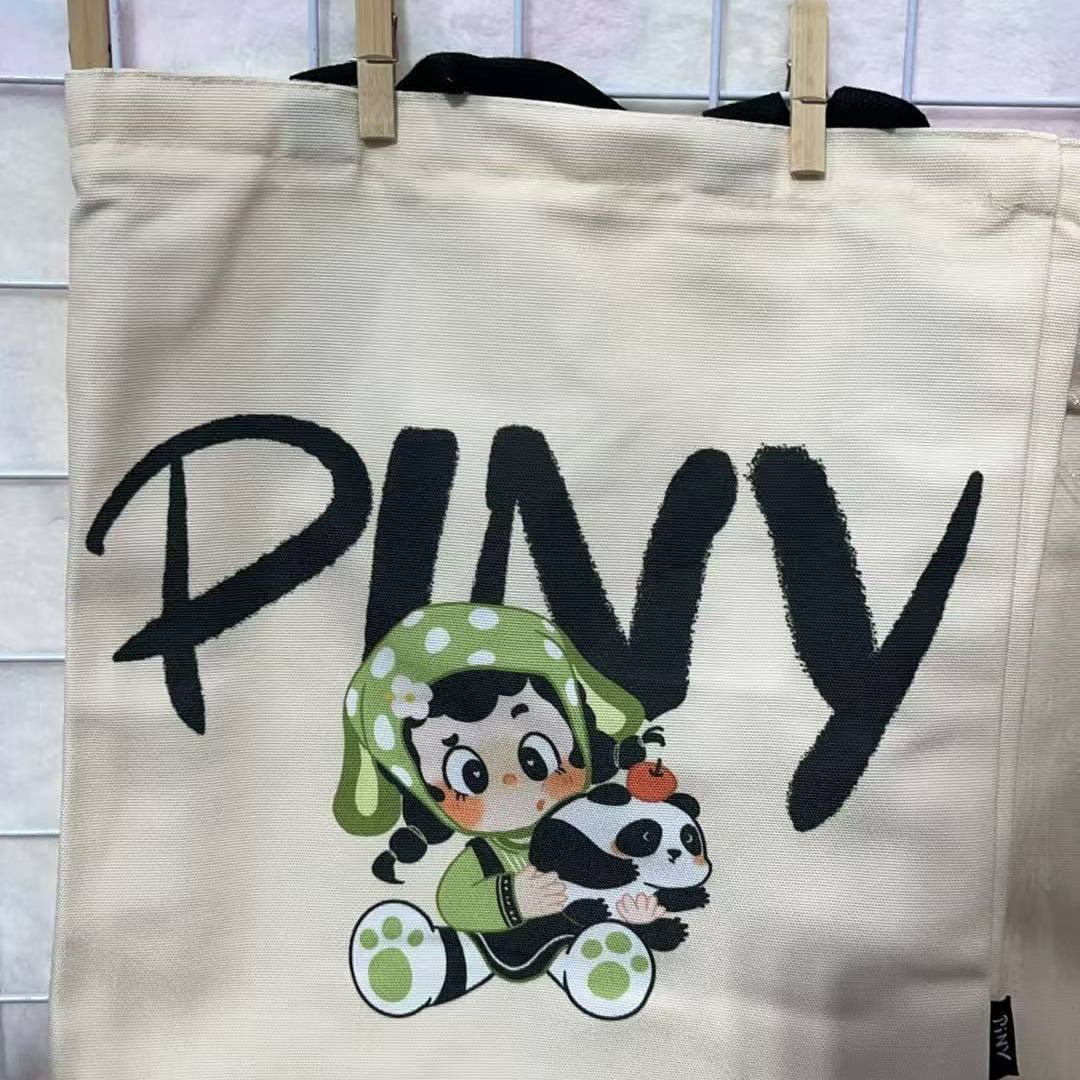 PINY帆布包-熊猫姑娘