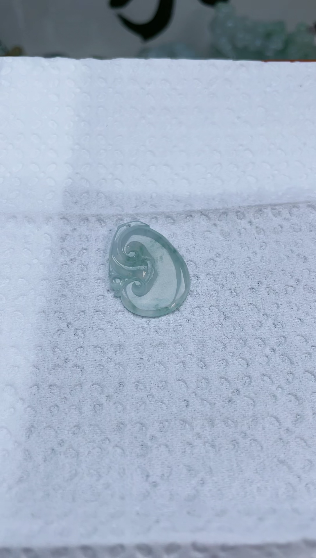 【闪购商品】翡翠颈饰未镶嵌如意·