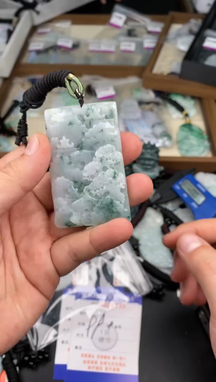 【闪购商品】翡翠颈饰未镶嵌  天然翡翠，一物一图