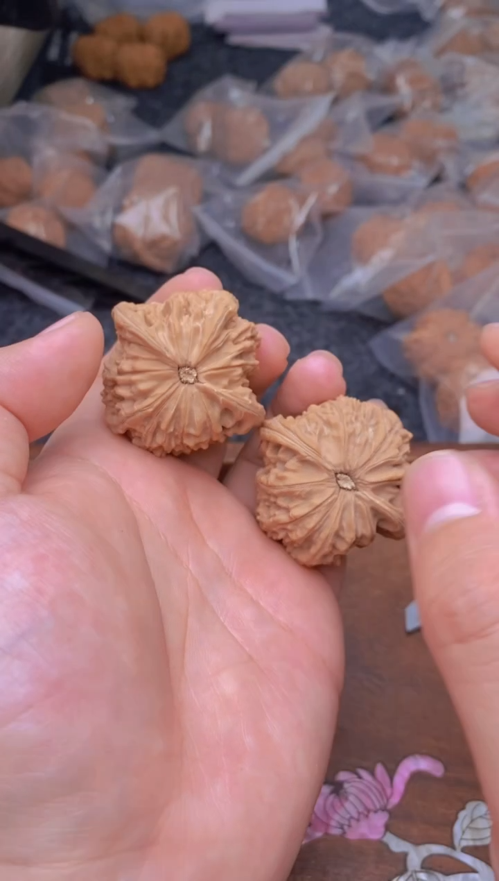 【闪购商品】文玩核桃把件G111号41尺磨盘