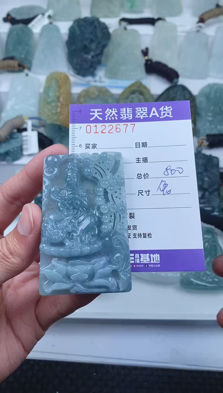 【闪购商品】翡翠颈饰未镶嵌        677