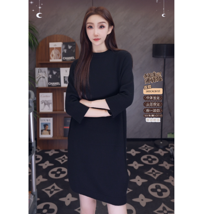 未使用 Hermes/爱马仕 双双臻选/yy00874/HERMES连衣裙/38