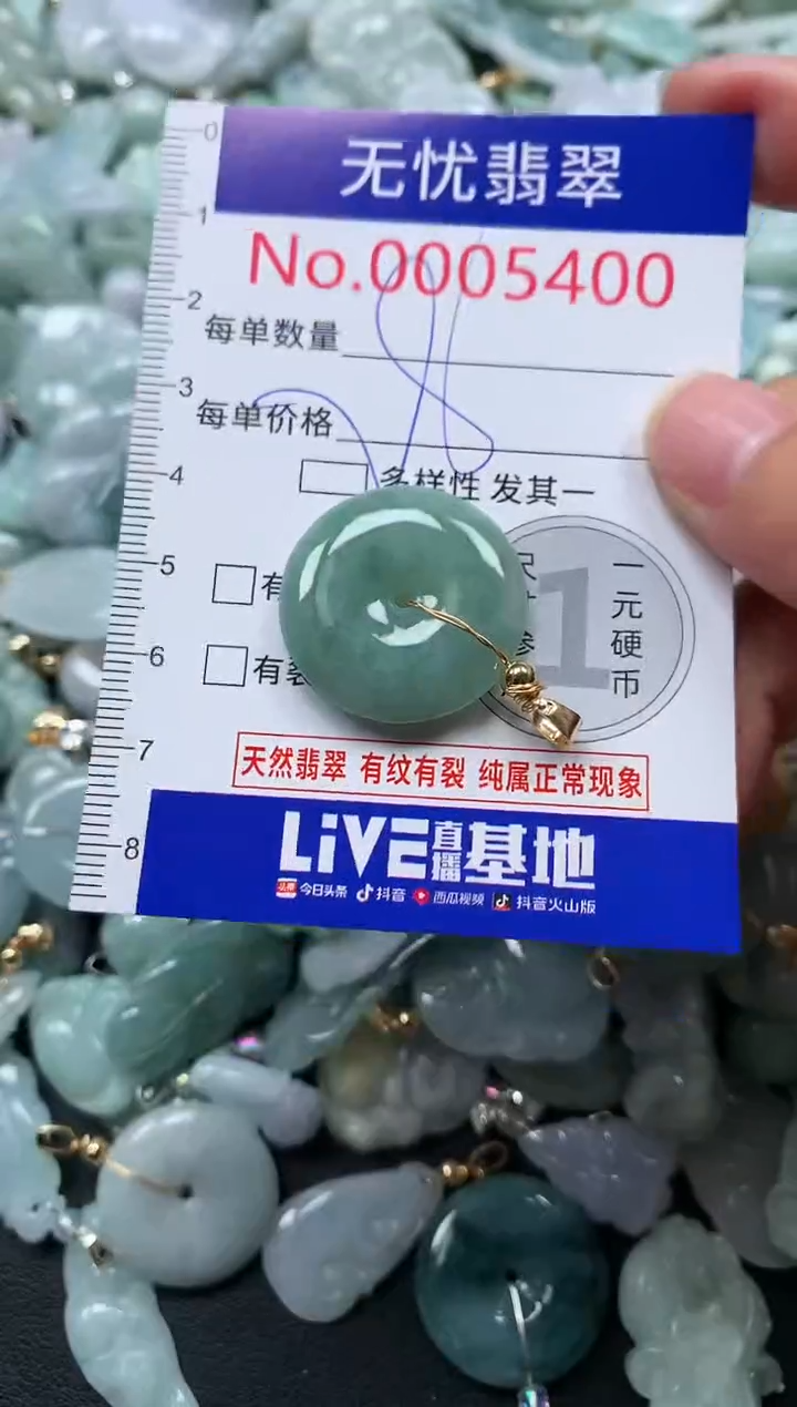 颈饰未镶嵌翡翠5400