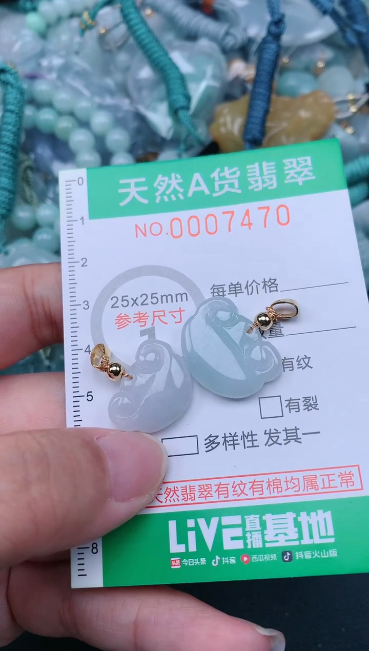 翡翠未镶嵌颈饰.0007470
