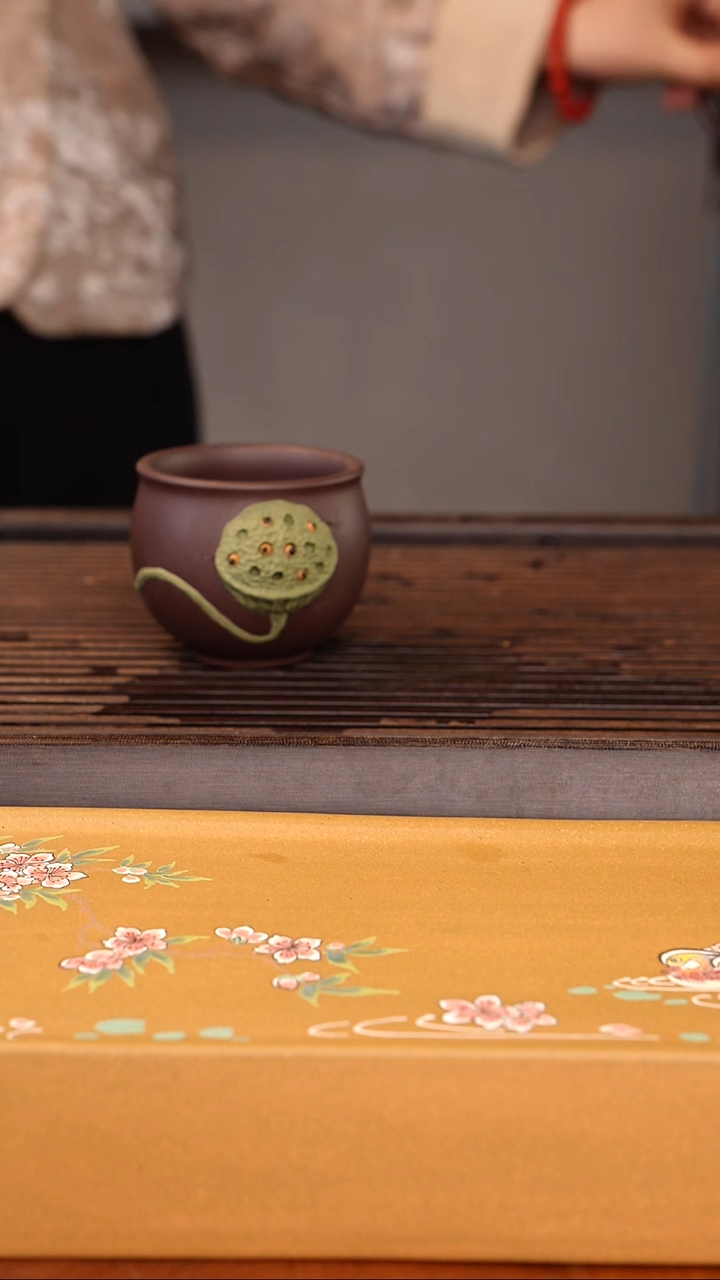 茶壶紫砂紫泥莲蓬杯