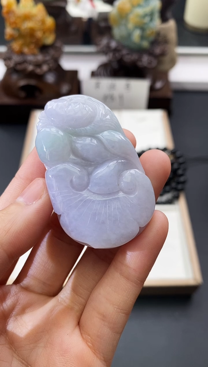 颈饰未镶嵌翡翠天然缅甸A货翡翠