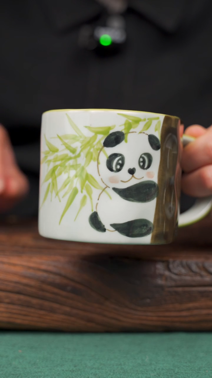 【闪购商品】瓷片67寻一缕瓷香杯釉下手工手绘瓷器