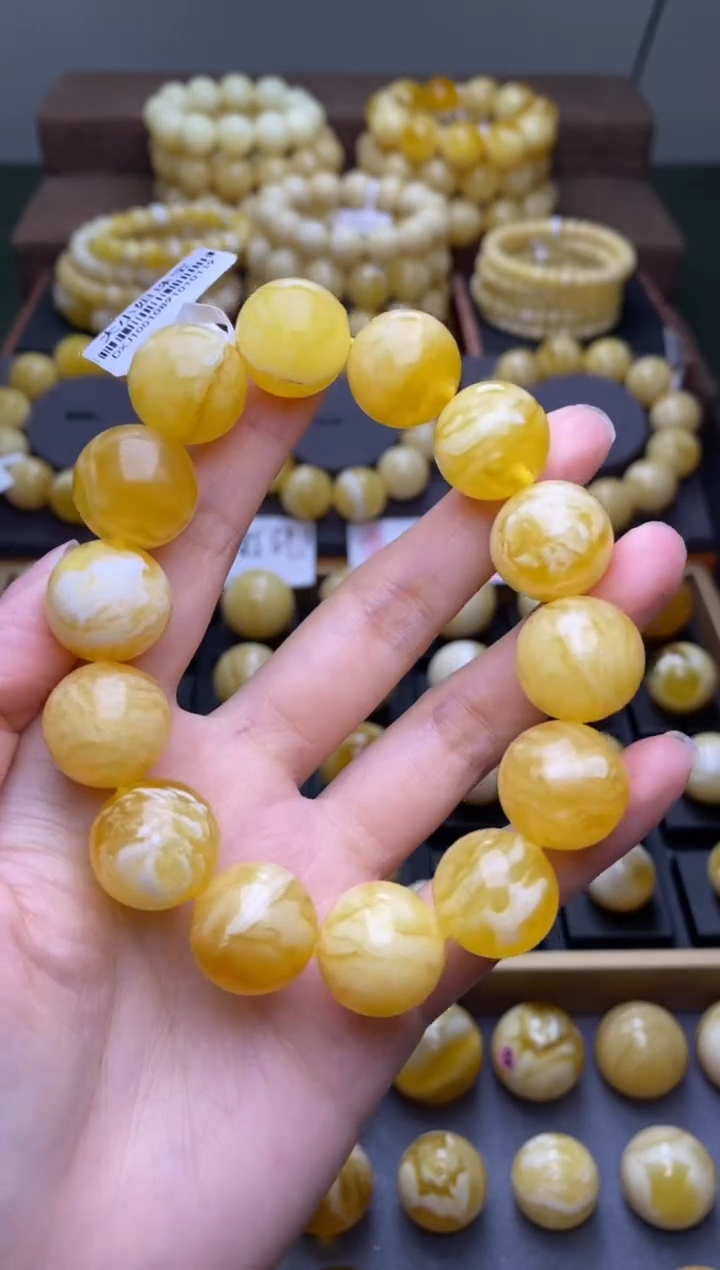 【闪购商品】琥珀裸石未镶嵌大小姐珠宝严选268