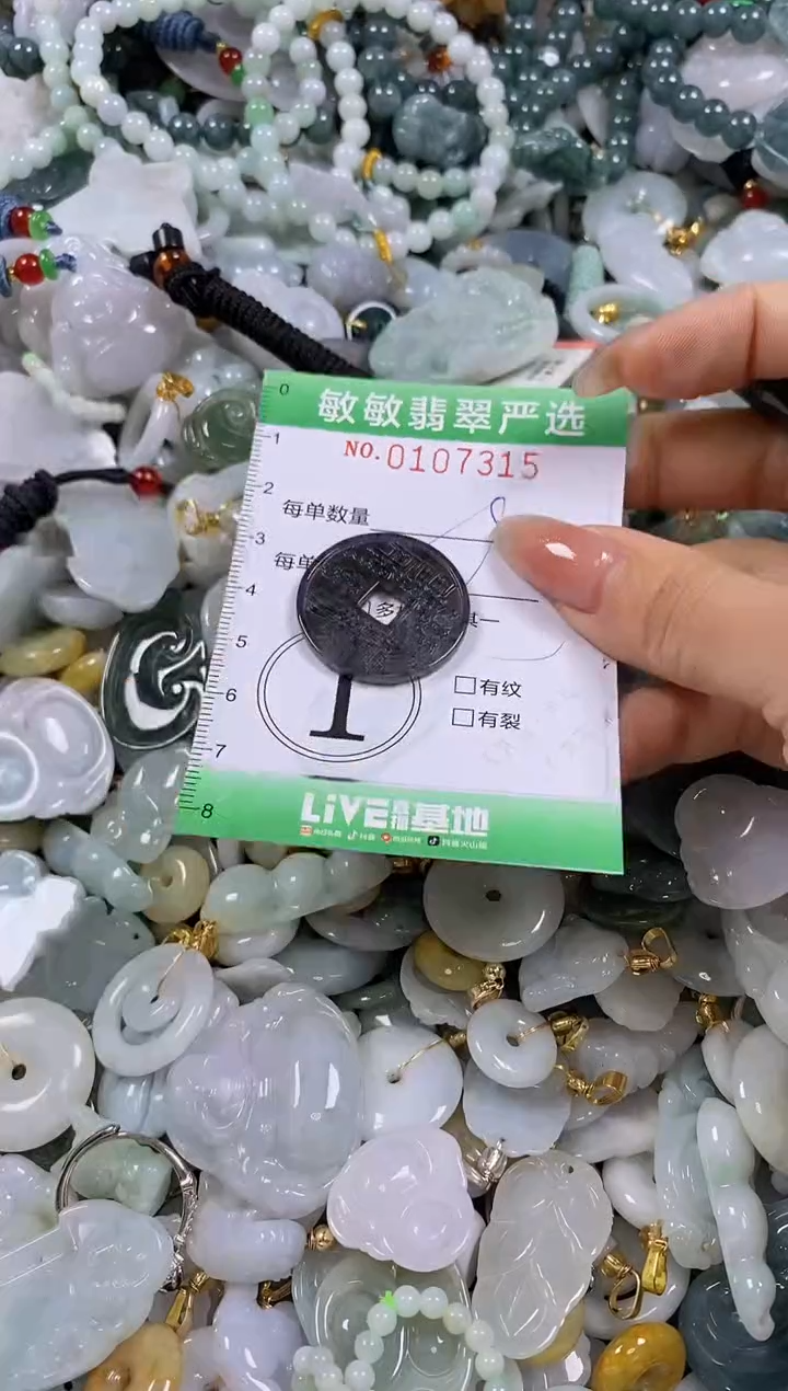 【闪购商品】翡翠颈饰未镶嵌闪购0107315