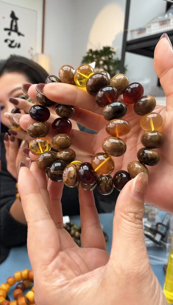 【闪购商品】琥珀珠宝奇石未镶嵌033 016多样性发一