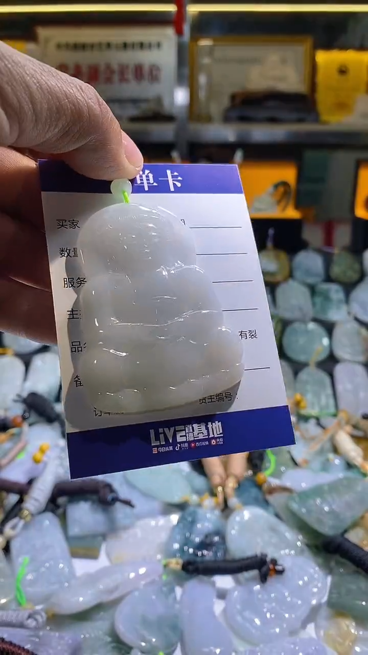 【闪购商品】翡翠颈饰未镶嵌挂件