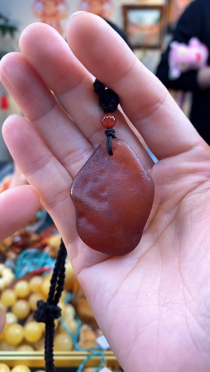 【闪购商品】琥珀颈饰未镶嵌吊坠