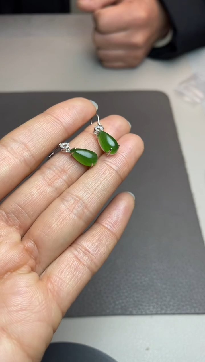 【闪购商品】和田玉颈饰银S925镶嵌1