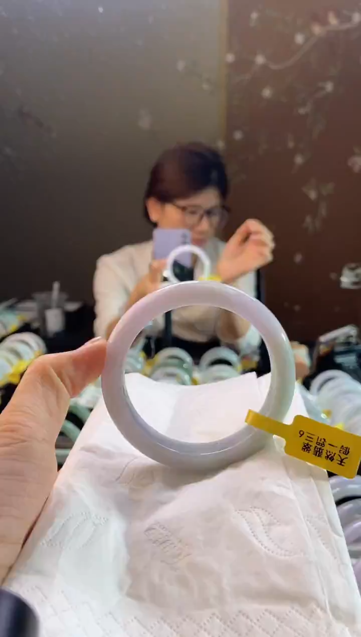 未镶嵌手镯翡翠圈口x56-57