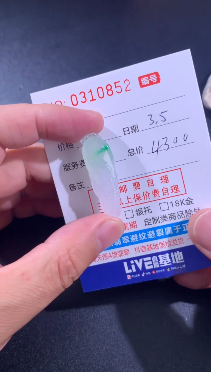 【闪购商品】翡翠颈饰未镶嵌天然A货翡翠