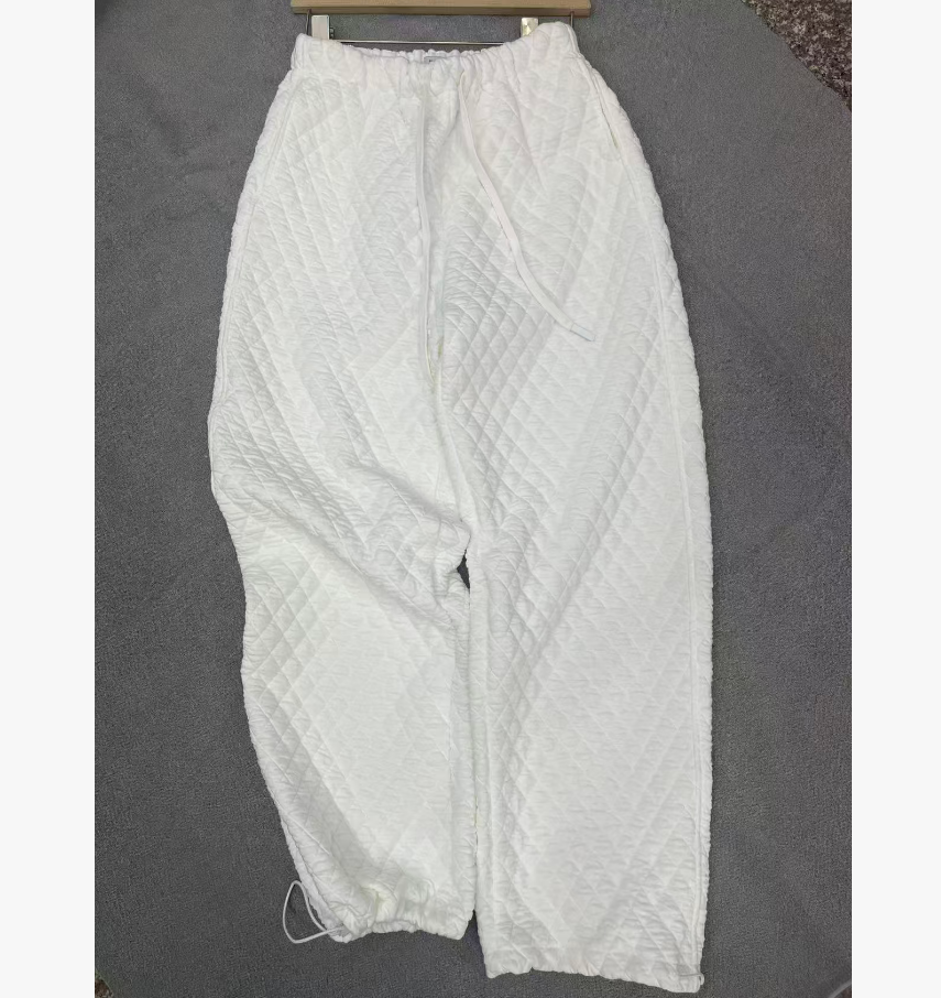 定制压格加棉直筒紧腿两用裤（90斤穿到165斤）