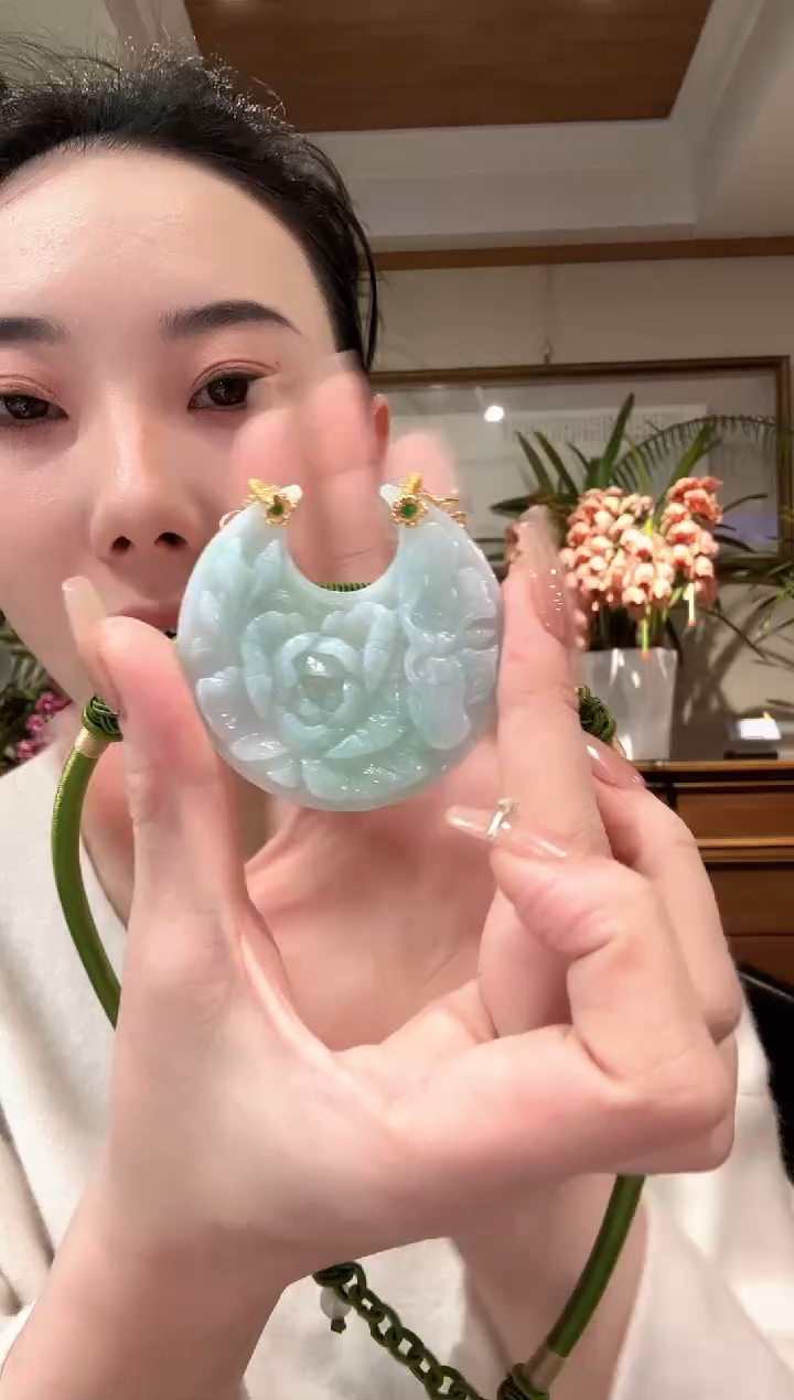 【闪购商品】翡翠颈饰未镶嵌国风