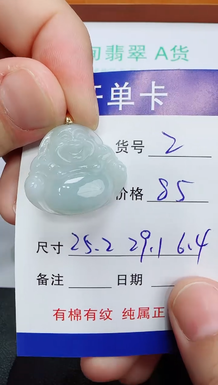 吊坠(赠链)未镶嵌翡翠2