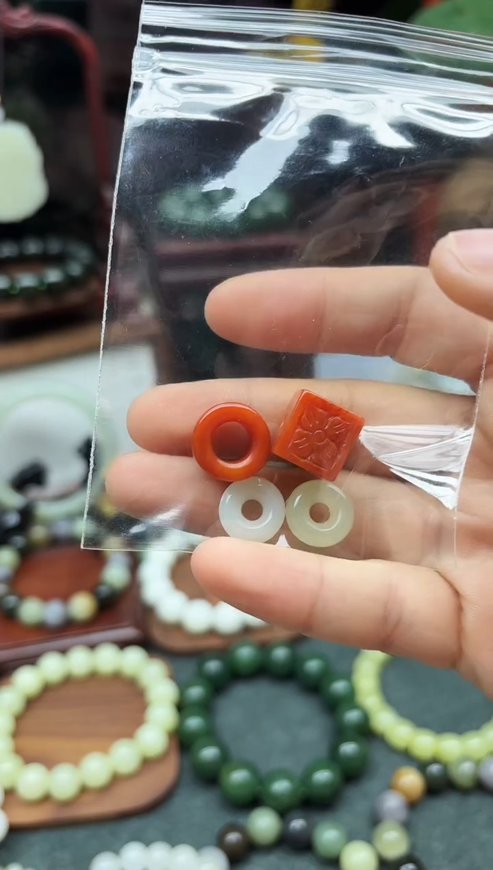 未镶嵌手链和田玉聶*又17