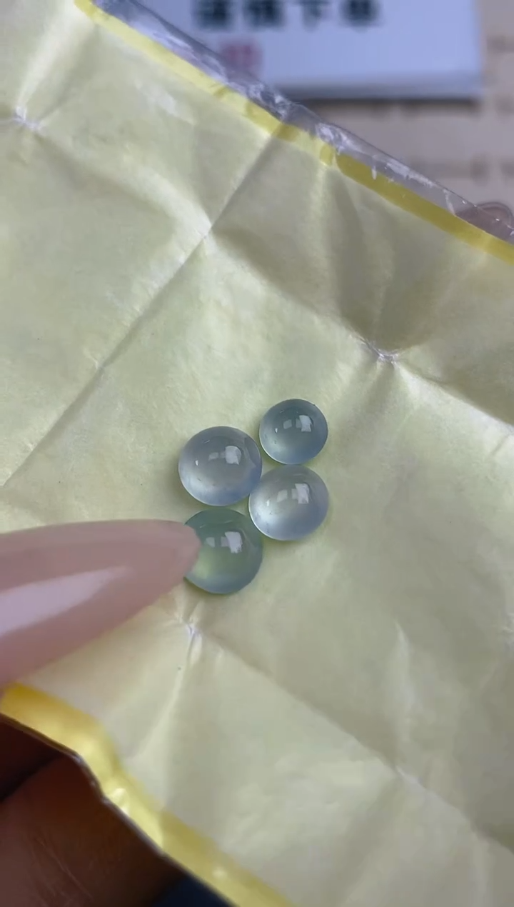【闪购商品】定制翡翠未镶嵌天然翡翠蛋面51