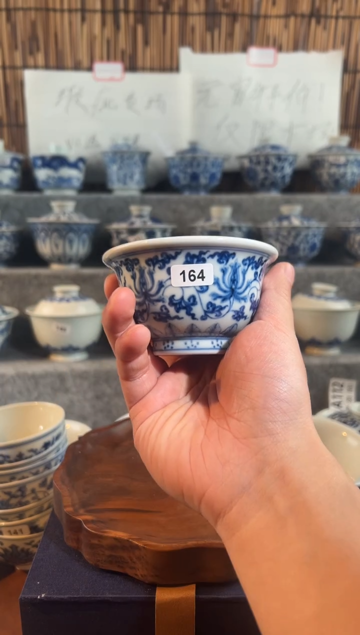 【闪购商品】164景德镇手工手绘茶具