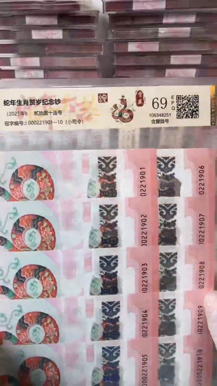 【闪购商品】塑料蛇钞标十-000221901