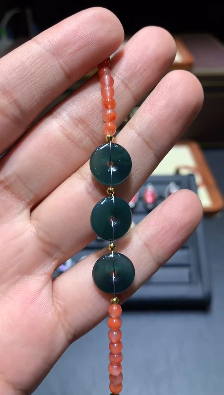 【闪购商品】翡翠手链未镶嵌P56【所见即所得】