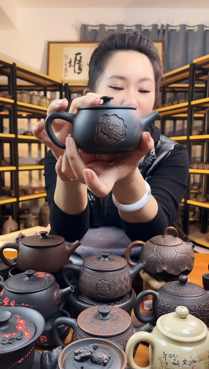 【闪购商品】壶无礼盒网孔  莲蓬 大口汉瓦