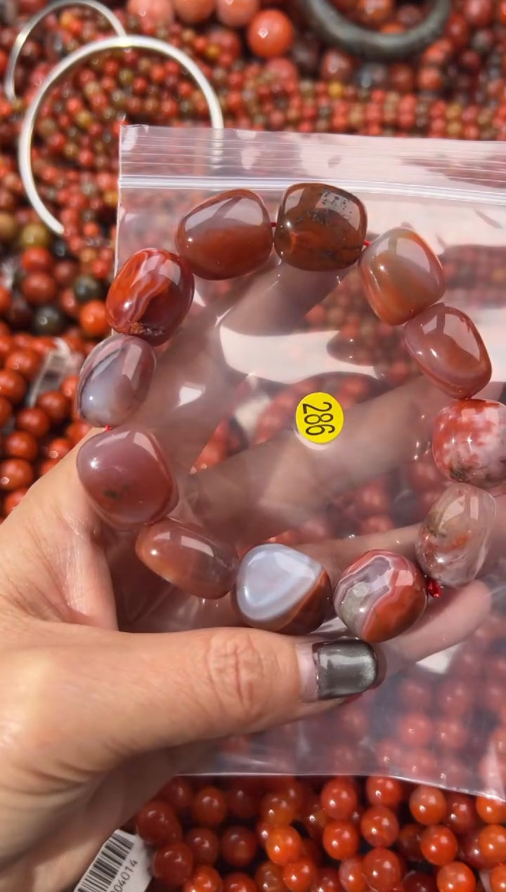 未镶嵌手串南红玛瑙15