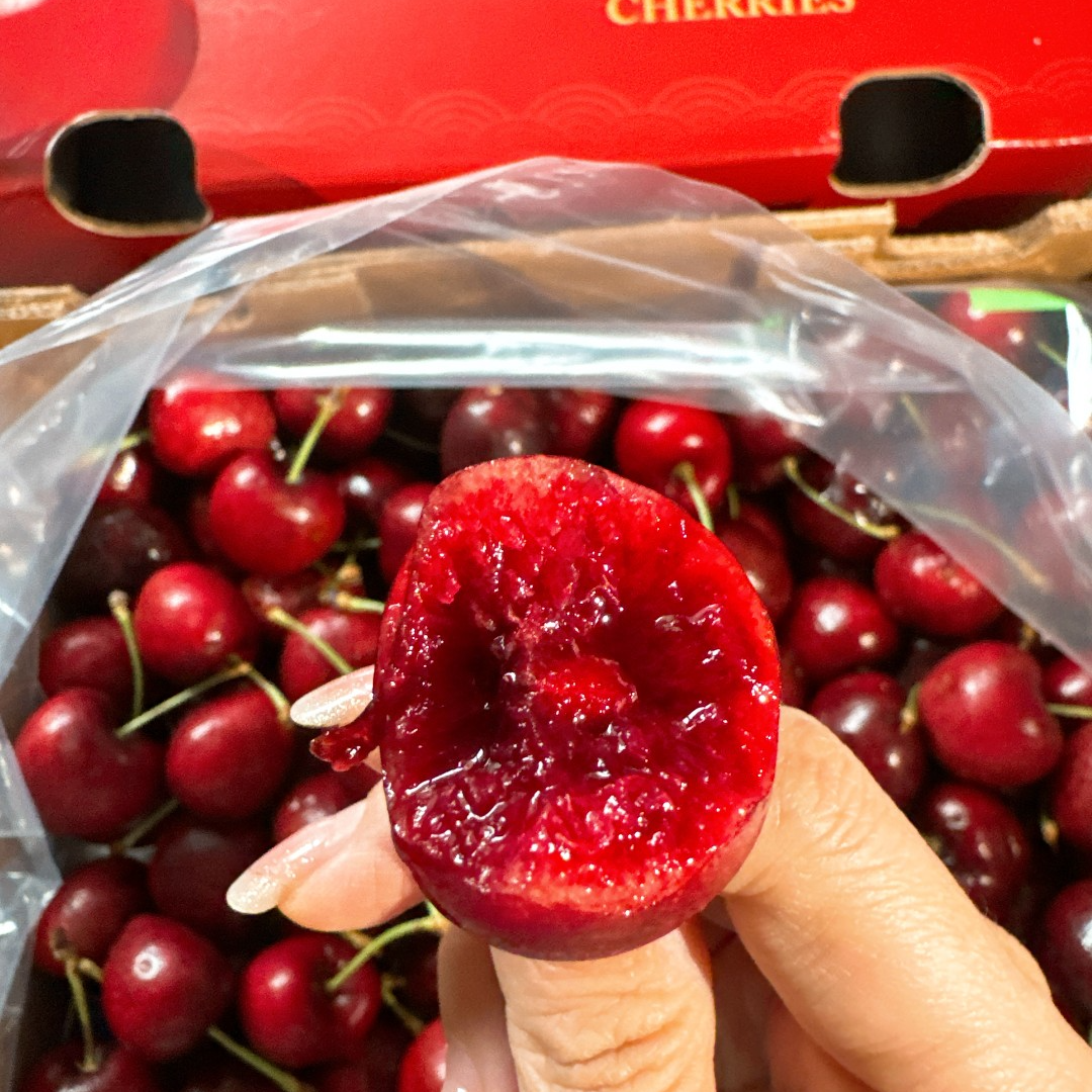 三斤装6JD 海运拉宾斯车厘子拉宾斯智利