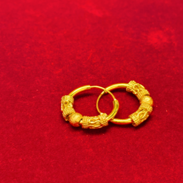 Y071欧奢精工久不掉颜3D百搭百合金饰品（多样性发其一