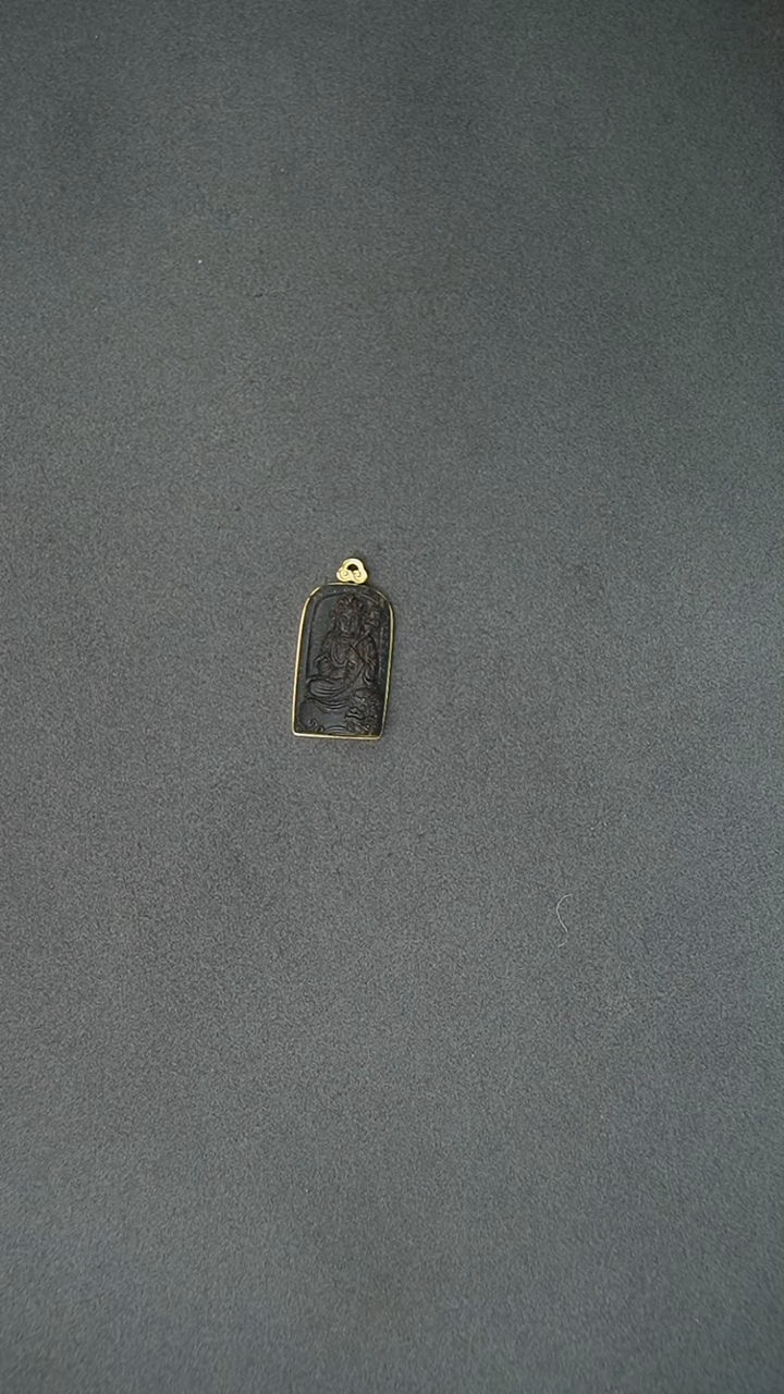 【闪购商品】沉香吊坠4g正区黑棋老料挂坠