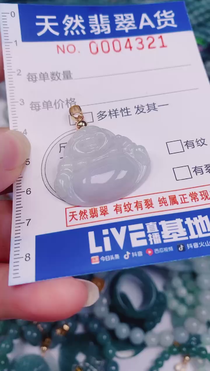 颈饰未镶嵌翡翠00004321