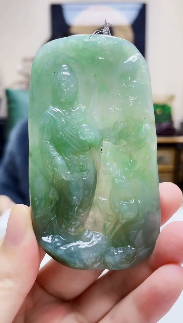 未镶嵌定制翡翠吊坠108