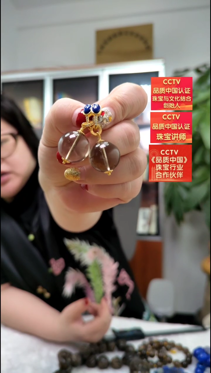 【闪购商品】水晶耳饰银S925镶嵌耳环