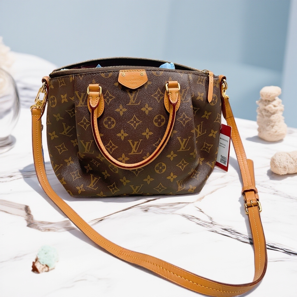 95新 LouisVuitton/路易威登  老花饺子包 1866 0229 