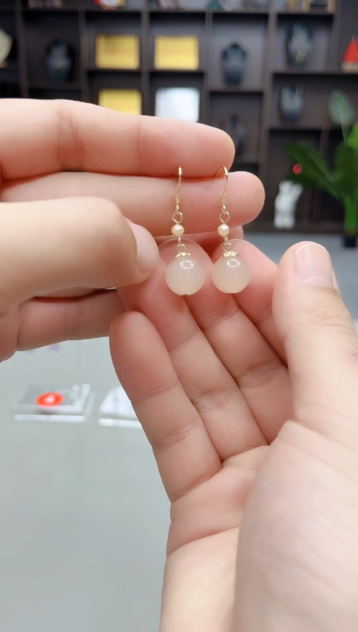 未镶嵌耳饰玛瑙/玉髓218000