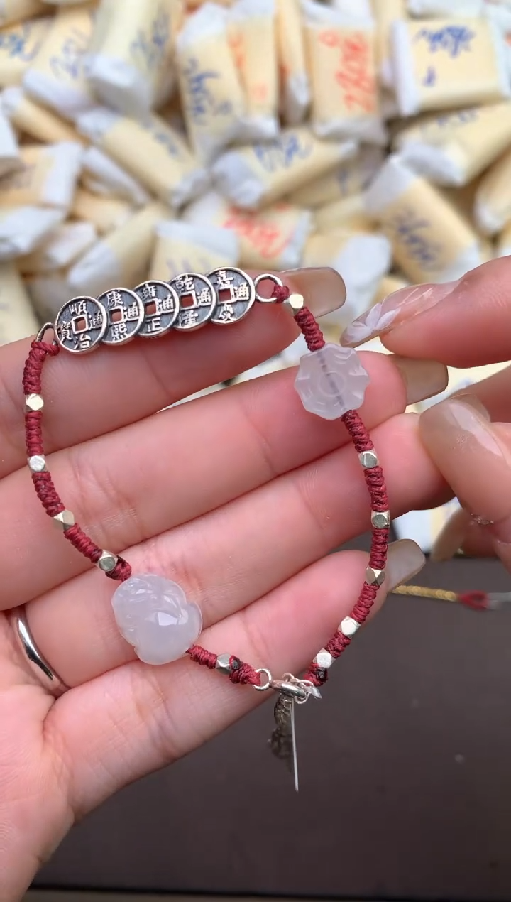 【闪购商品】翡翠手绳未镶嵌—